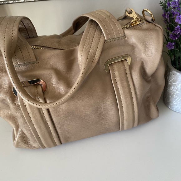 Beautiful Bronze Leather Christopher Kon Atelier Satchel - Picture 3 of 14